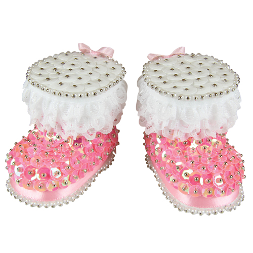 Baby Boots Pink
