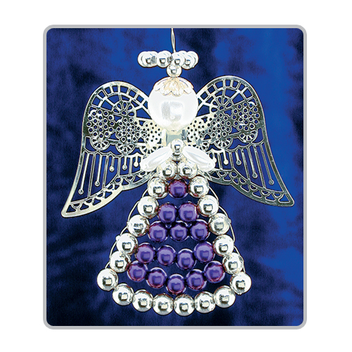 Lattice Angels Purple/Silver