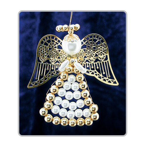Lattice Angels White/Gold