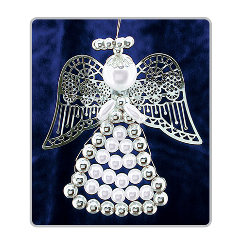 Lattice Angels White/Silver