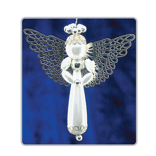 Pearl Drop Angels Silver