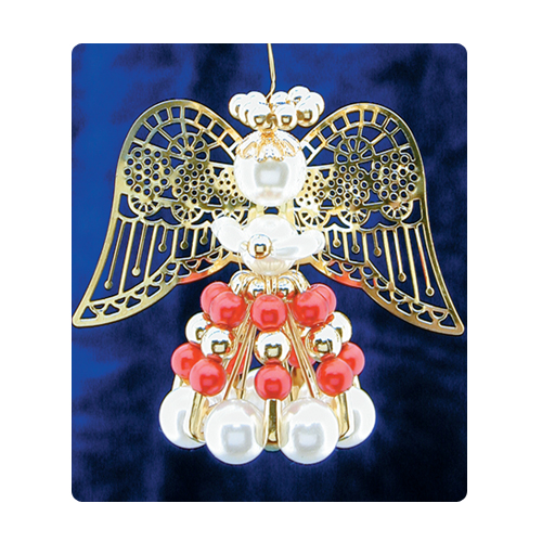 Safety Pin Angels RedGold