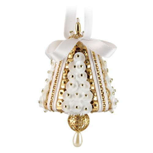 Tiny Chimes White/Gold