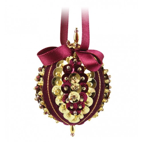 Sweet Noels Burgundy/Gold