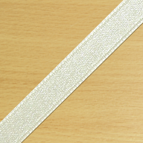 7mm Satin Ribbon Cream