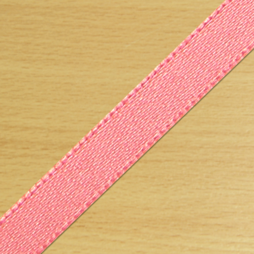 7mm Satin Ribbon Salmon