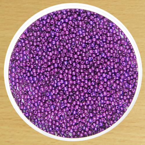 3mm Round Bead Purple