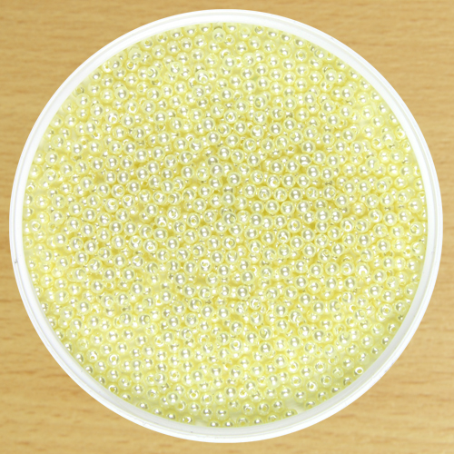 3mm Round Bead Cream