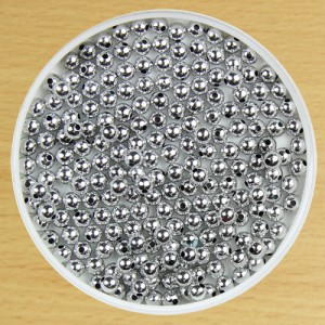 6mm Round Bead Silver