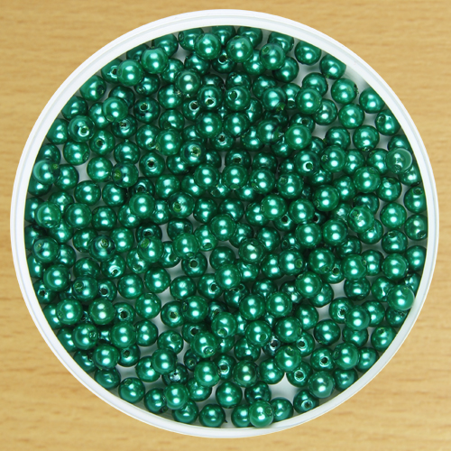 6mm Round Bead Green
