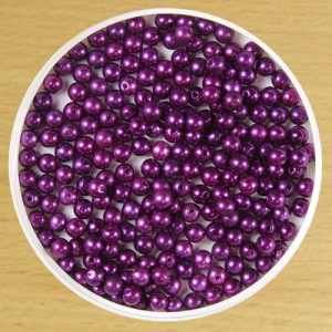 6mm Round Bead Purple
