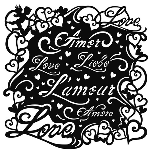 Love Stencil