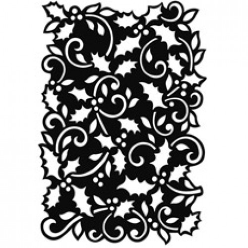 Small Holly Stencil