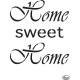 Home Sweet Home A4 Stencil