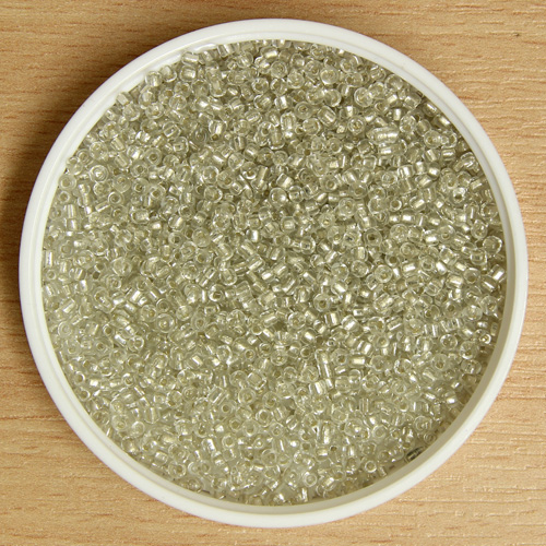 Tiny Glass Bead Clear