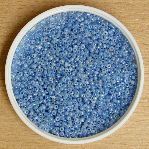 Tiny Glass Bead Light Blue