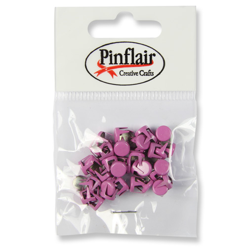 Pinflair Fuchsia Studs